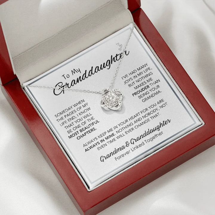 Forever Linked Together - Love Knot Necklace