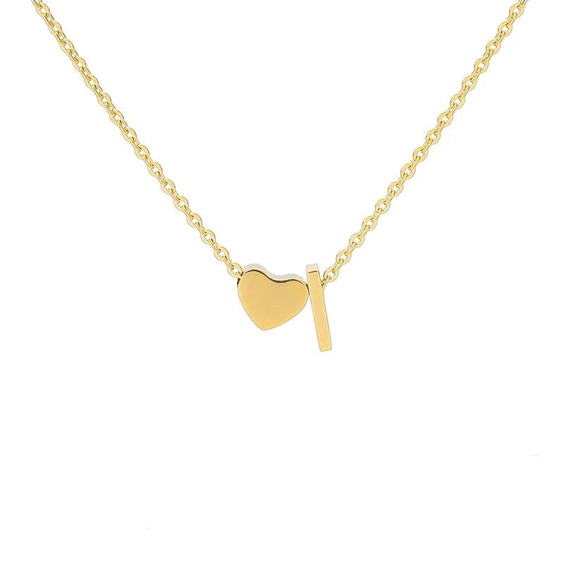 26 Letters Heart Custom Necklace