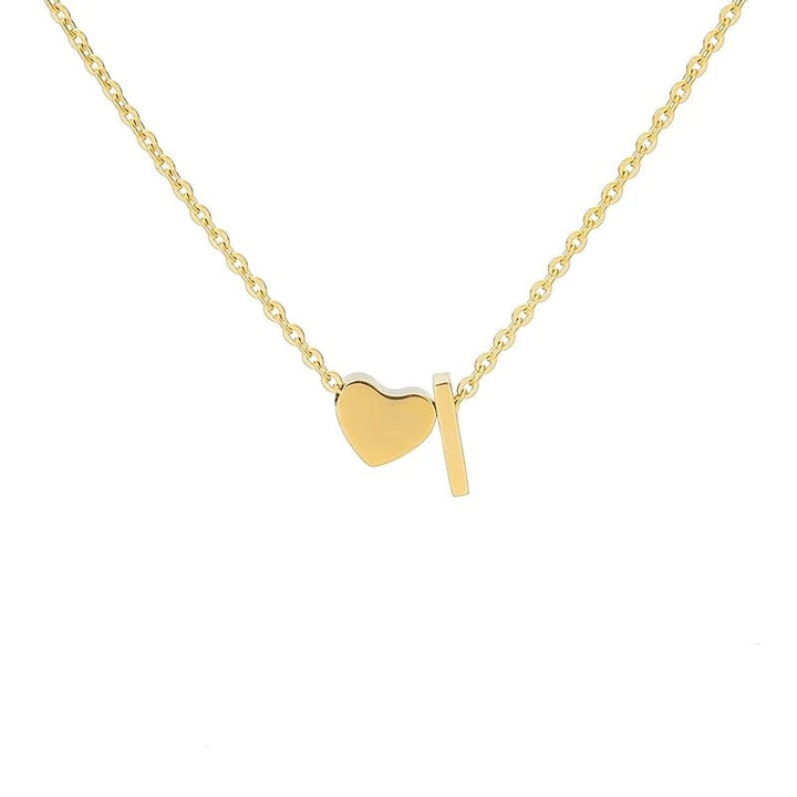 26 Letters Heart Custom Necklace