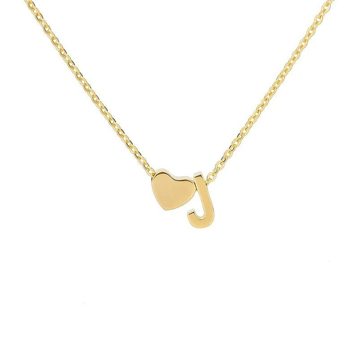 26 Letters Heart Custom Necklace