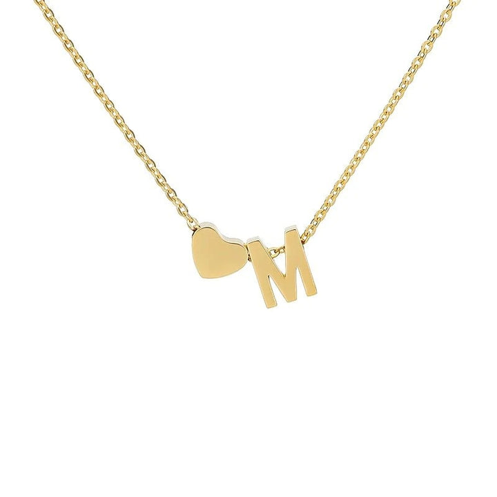 26 Letters Heart Custom Necklace
