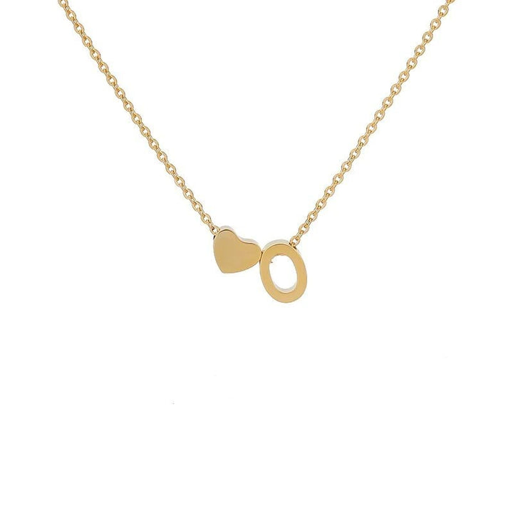 26 Letters Heart Custom Necklace