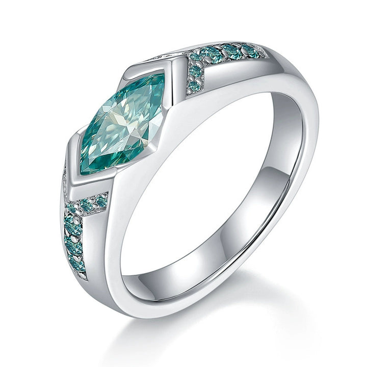 Marquise Center Stone Statement Open Rings