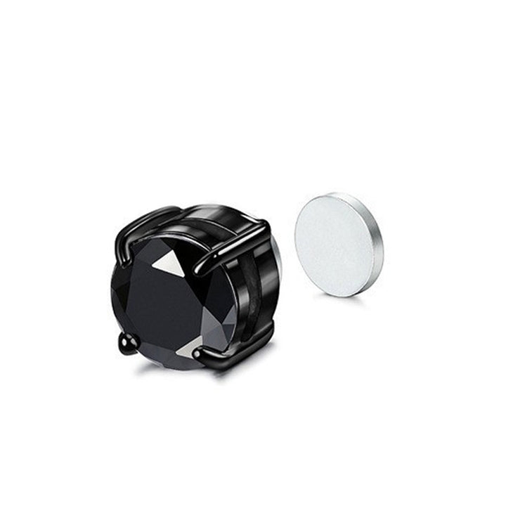 Multi-Color Gem Magnetic Earrings