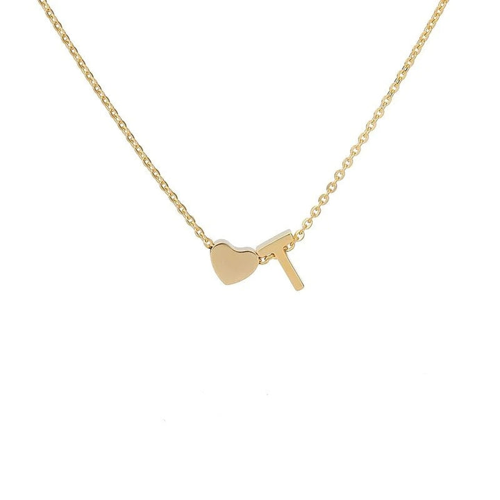 26 Letters Heart Custom Necklace