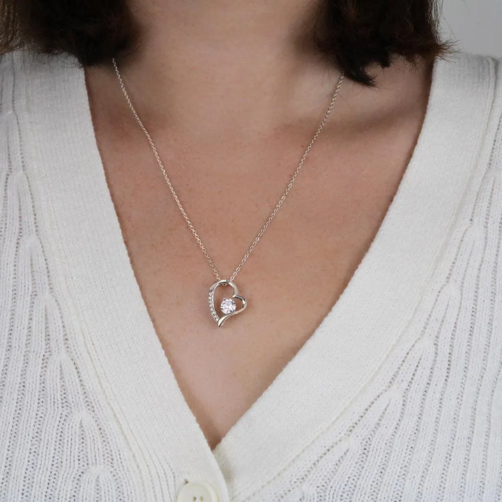 Dad To Daughter Forever Love - Promise Necklace