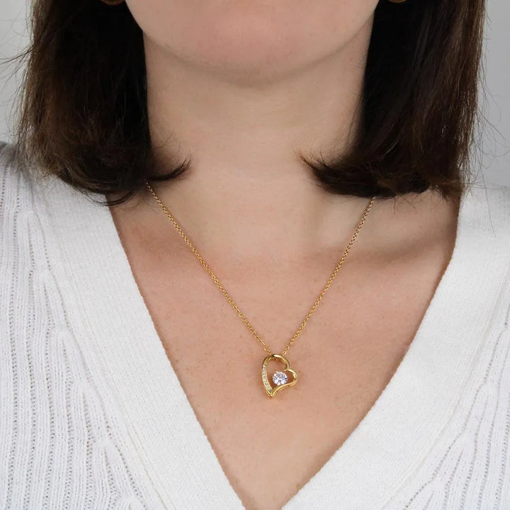 Dad To Daughter Forever Love - Promise Necklace