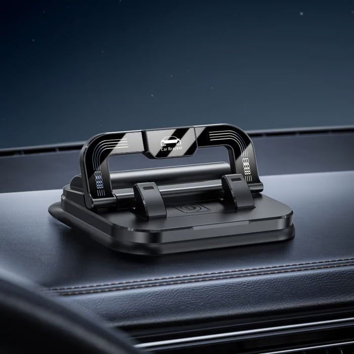 Car phone holder 360 degree rotation, suitable for car navigation in-car dashboard