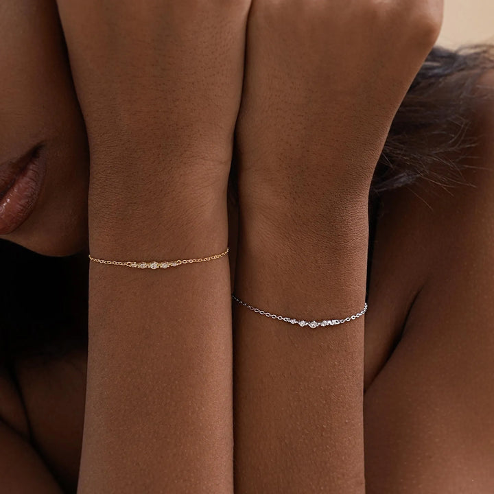 Minimalist Diamond Bracelet