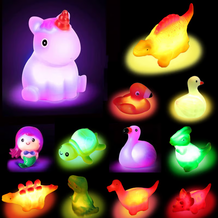 Light-up Bath Toys for Kids 3-8, Glow in the Water 🌊✨
