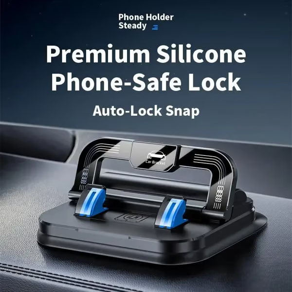 Car phone holder 360 degree rotation, suitable for car navigation in-car dashboard