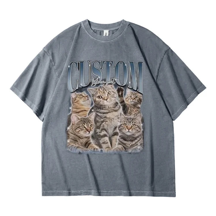 Custom Printing Vintage HipHop Vintage Pet Sweatshirt