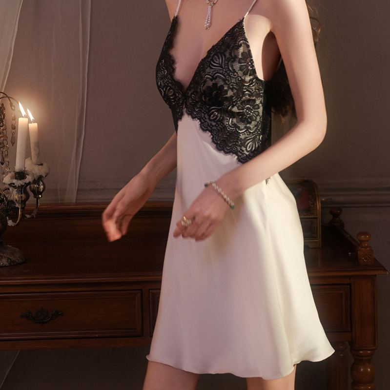 Seductive Lace-Up Teddy | Sheer Mesh Corset Lingerie Set