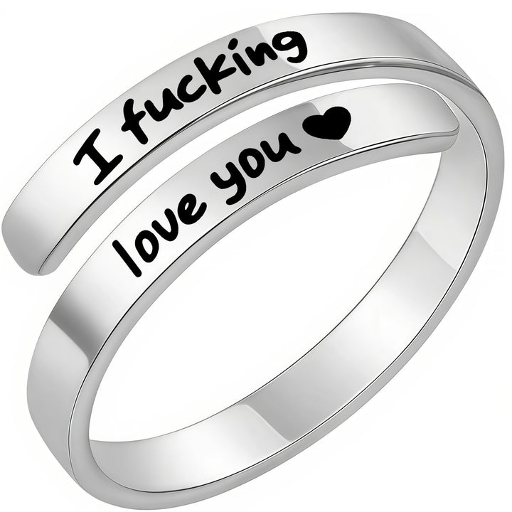 I Fvcking Love You Ring – a daily reminder gift for your beloved