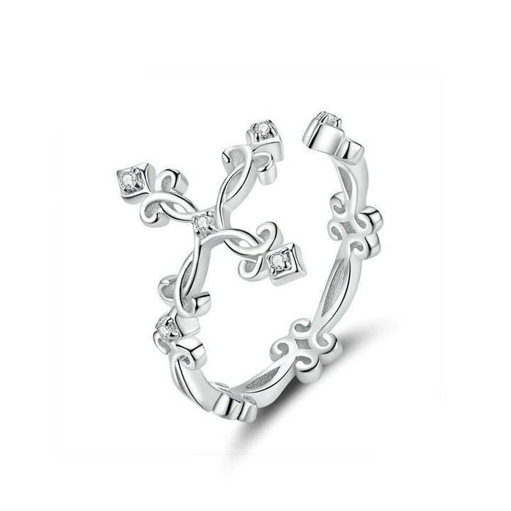 Cross Ring 925 Sterling Silver