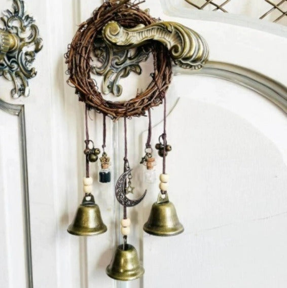 Classic Witch Protection Bells · Blessing Bottle Wind Chime