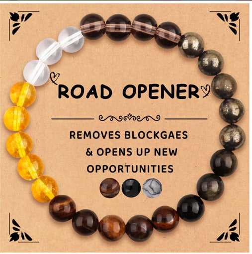 Multi-Functional Natural Crystal Bracelet Series - Over 30 Styles of Energy Stone Bracelets for Wealth Attraction, Calming, Protection, Anxiety Relief - Personalized Spiritual Accessories