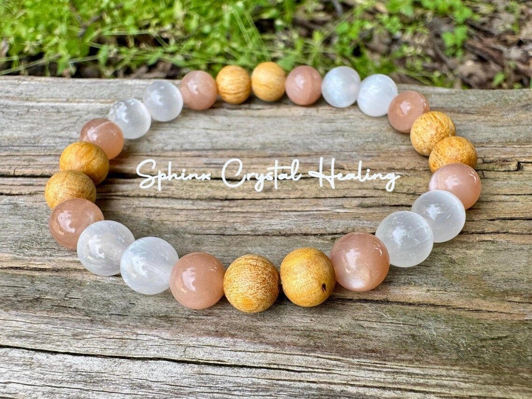 Multi-Functional Natural Crystal Bracelet Series - Over 30 Styles of Energy Stone Bracelets for Wealth Attraction, Calming, Protection, Anxiety Relief - Personalized Spiritual Accessories