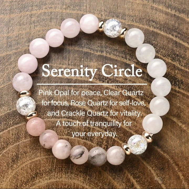 Multi-Functional Natural Crystal Bracelet Series - Over 30 Styles of Energy Stone Bracelets for Wealth Attraction, Calming, Protection, Anxiety Relief - Personalized Spiritual Accessories