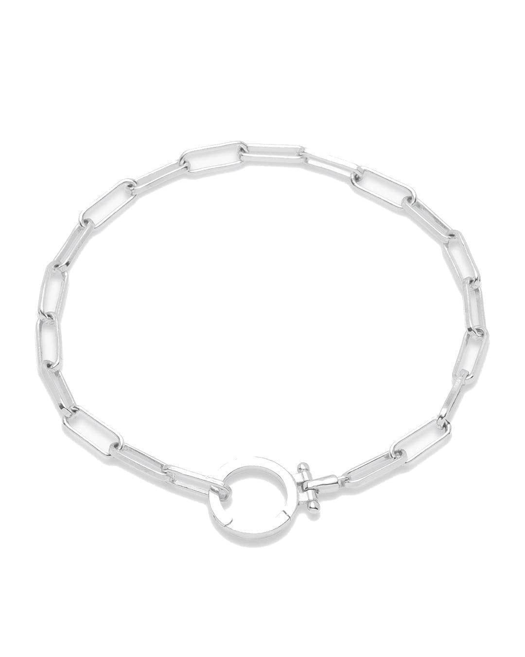 Minimal Paperclip Chain Bracelet