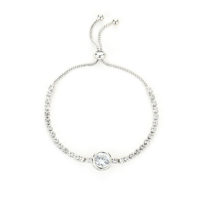 Full-Diamond Drawstring Adjustable Bracelet - Multi-Color Light Luxury Sparkling Bracelet