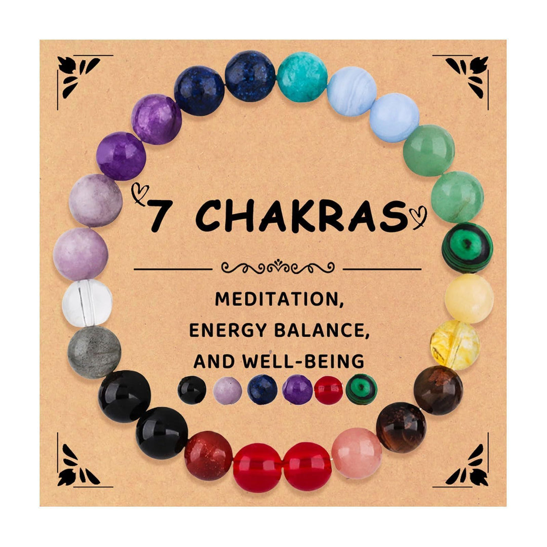Multi-Functional Natural Crystal Bracelet Series - Over 30 Styles of Energy Stone Bracelets for Wealth Attraction, Calming, Protection, Anxiety Relief - Personalized Spiritual Accessories