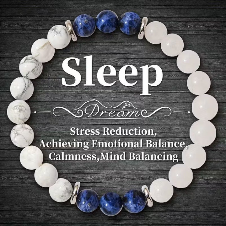 Crystal Energy Bracelet - Natural Gemstone Luck Bracelet European & American Niche Healing-Style Jewelry