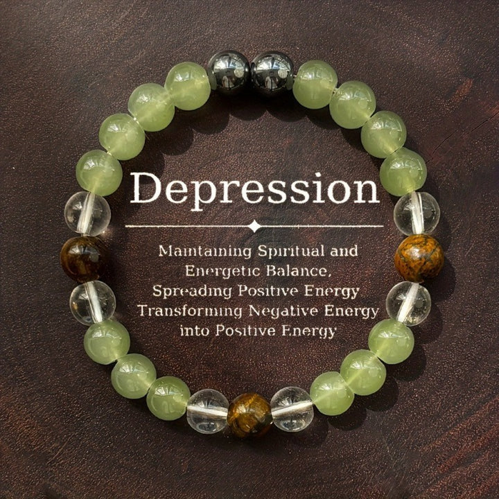 Multi-Functional Natural Crystal Bracelet Series - Over 30 Styles of Energy Stone Bracelets for Wealth Attraction, Calming, Protection, Anxiety Relief - Personalized Spiritual Accessories