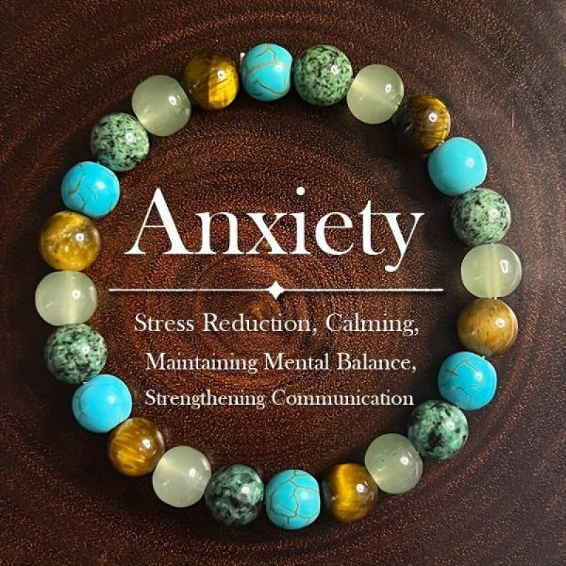 Multi-Functional Natural Crystal Bracelet Series - Over 30 Styles of Energy Stone Bracelets for Wealth Attraction, Calming, Protection, Anxiety Relief - Personalized Spiritual Accessories