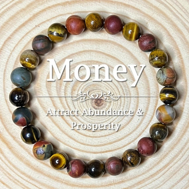 Multi-Functional Natural Crystal Bracelet Series - Over 30 Styles of Energy Stone Bracelets for Wealth Attraction, Calming, Protection, Anxiety Relief - Personalized Spiritual Accessories