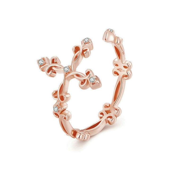 Cross Ring 925 Sterling Silver