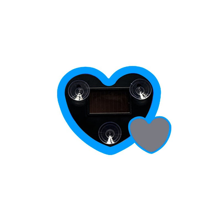 Love Heart Car Window Ambient Light | Solar-Powered Neon Accent