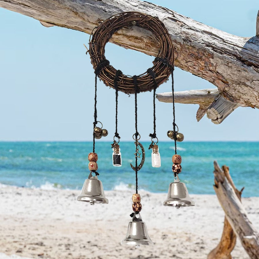 Classic Witch Protection Bells · Blessing Bottle Wind Chime