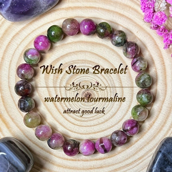 Multi-Functional Natural Crystal Bracelet Series - Over 30 Styles of Energy Stone Bracelets for Wealth Attraction, Calming, Protection, Anxiety Relief - Personalized Spiritual Accessories