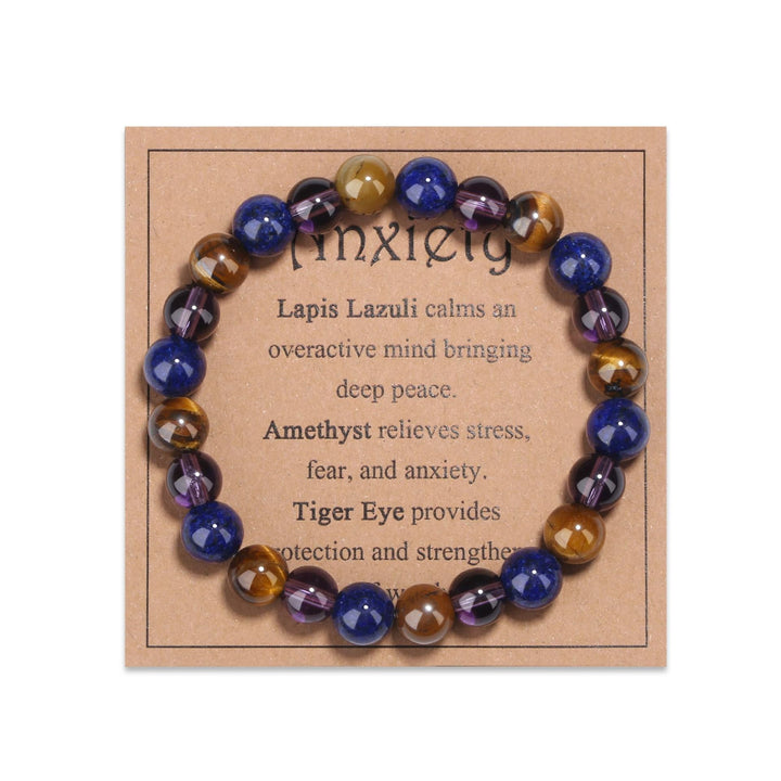 Multi-Functional Natural Crystal Bracelet Series - Over 30 Styles of Energy Stone Bracelets for Wealth Attraction, Calming, Protection, Anxiety Relief - Personalized Spiritual Accessories