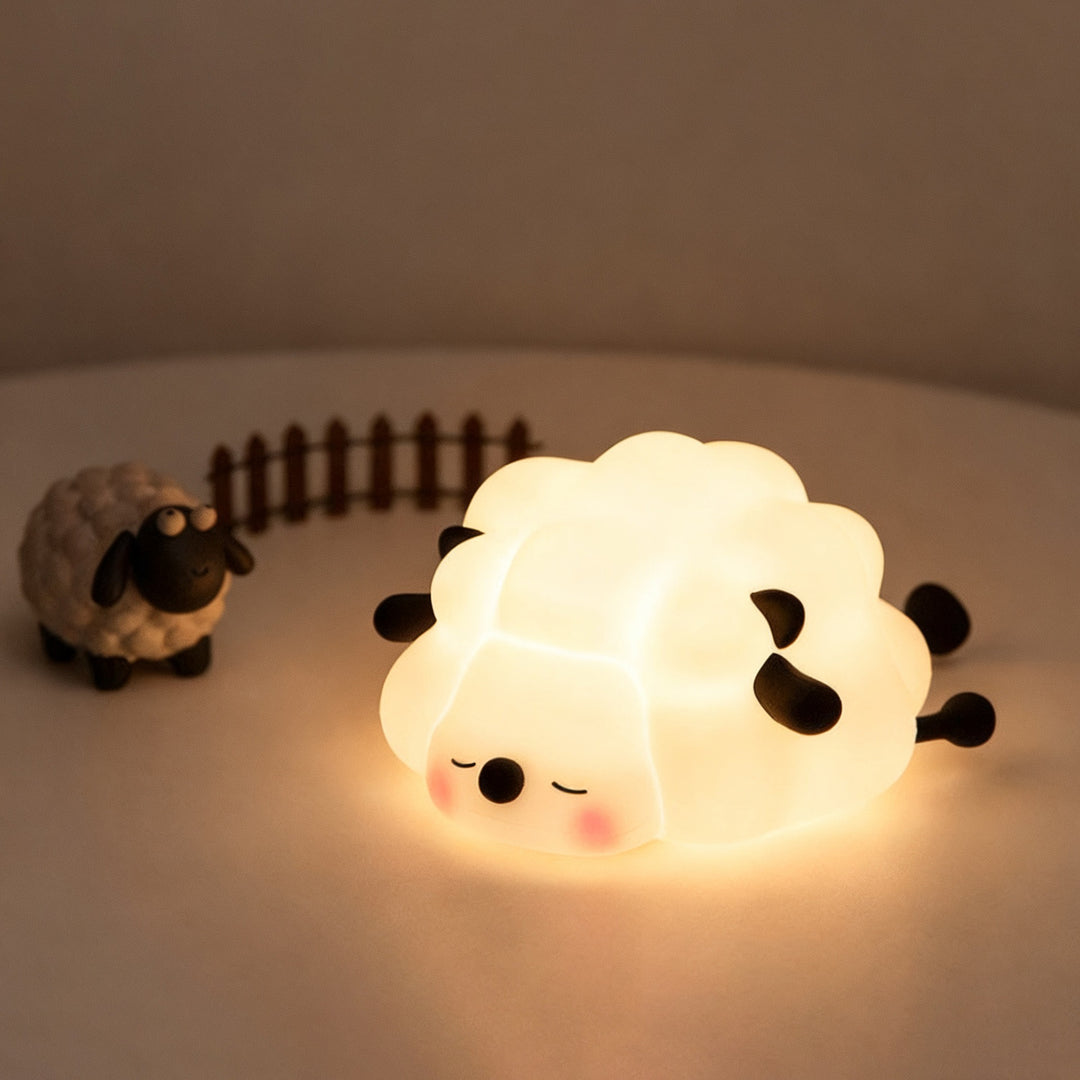 Healing Silicone Night Light｜Soft Glow & Color Ambient Lamp with Tap Control