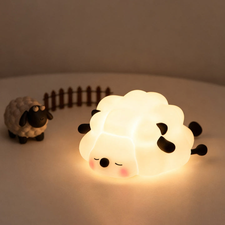 Healing Silicone Night Light｜Soft Glow & Color Ambient Lamp with Tap Control