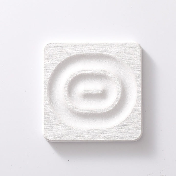 Eco-friendly Minimalist Diatomaceous Earth Quick-Dry Coasters