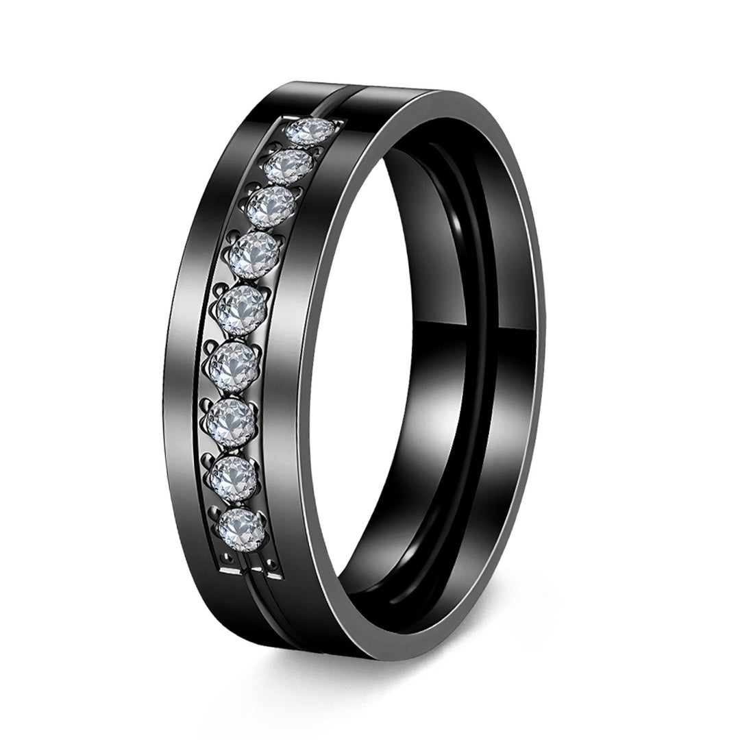 Minimal Love Eternal Multi-Color Minimalist Couple Rings