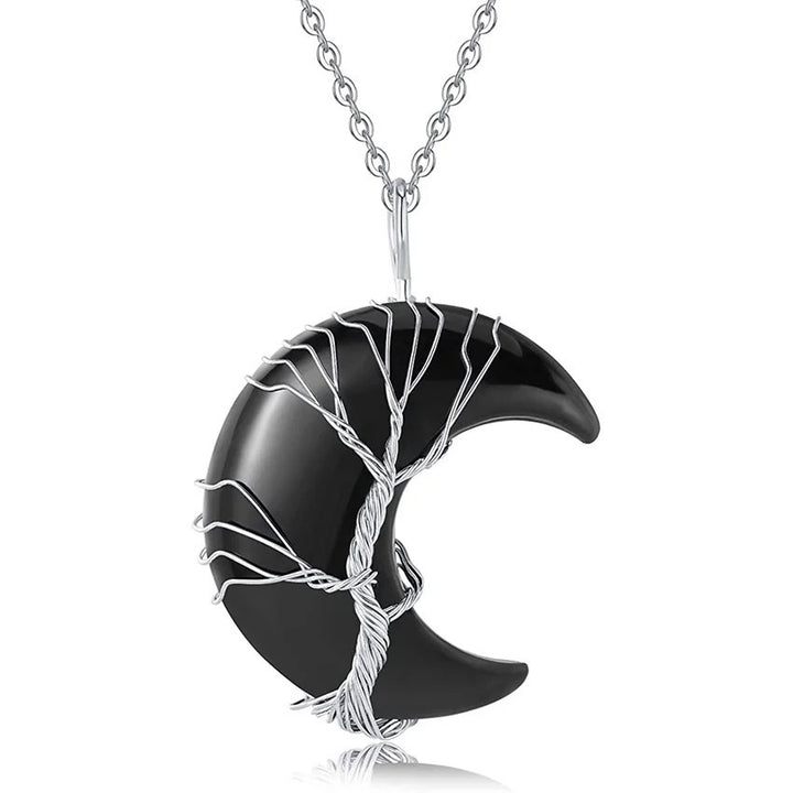 Multi-Style Obsidian Energy Necklace - Men's Personalized Mystical Spiritual Accessory