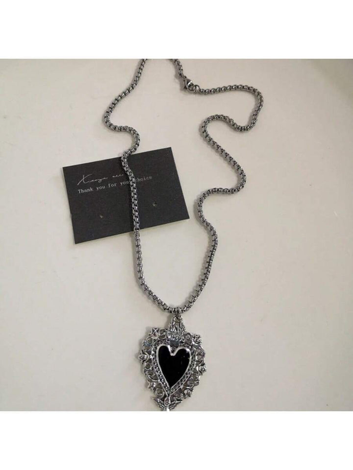 Dark Wave Starburst Vintage Gothic Necklace 6-Piece Set