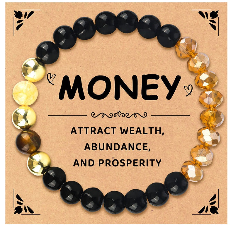 Multi-Functional Natural Crystal Bracelet Series - Over 30 Styles of Energy Stone Bracelets for Wealth Attraction, Calming, Protection, Anxiety Relief - Personalized Spiritual Accessories