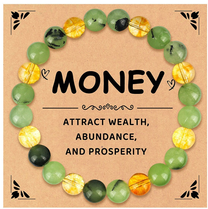 Multi-Functional Natural Crystal Bracelet Series - Over 30 Styles of Energy Stone Bracelets for Wealth Attraction, Calming, Protection, Anxiety Relief - Personalized Spiritual Accessories