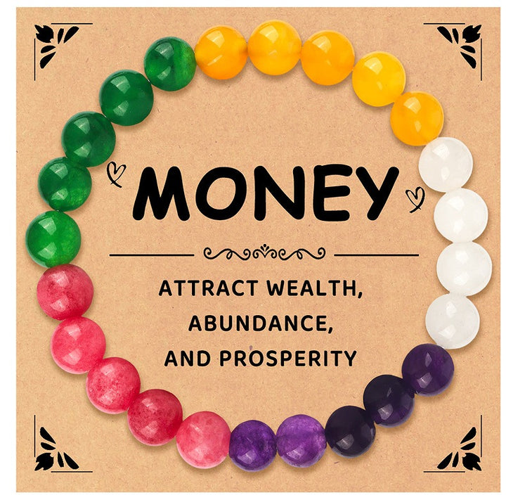 Multi-Functional Natural Crystal Bracelet Series - Over 30 Styles of Energy Stone Bracelets for Wealth Attraction, Calming, Protection, Anxiety Relief - Personalized Spiritual Accessories