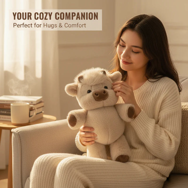 Adorable & Furry Highland Cattle Soft Toy