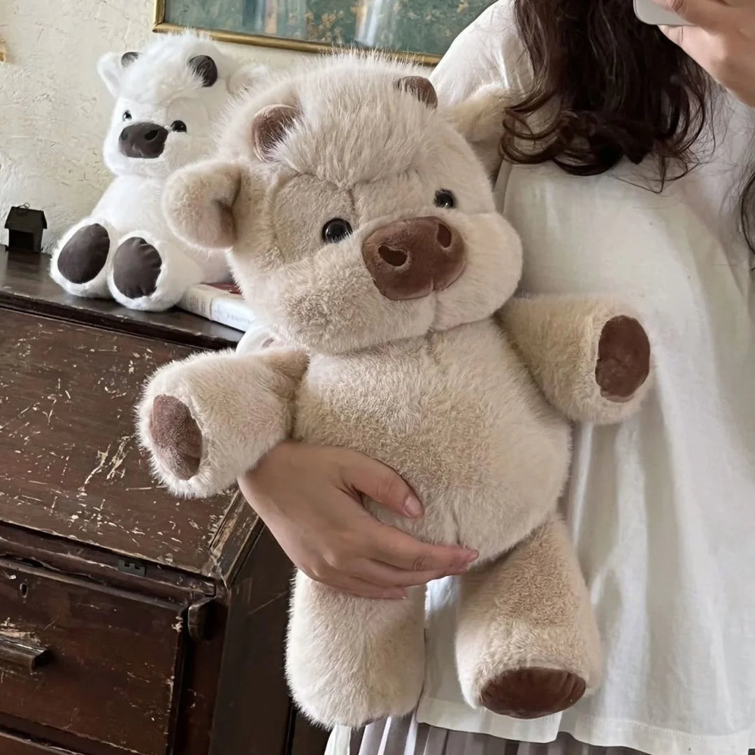 Adorable & Furry Highland Cattle Soft Toy